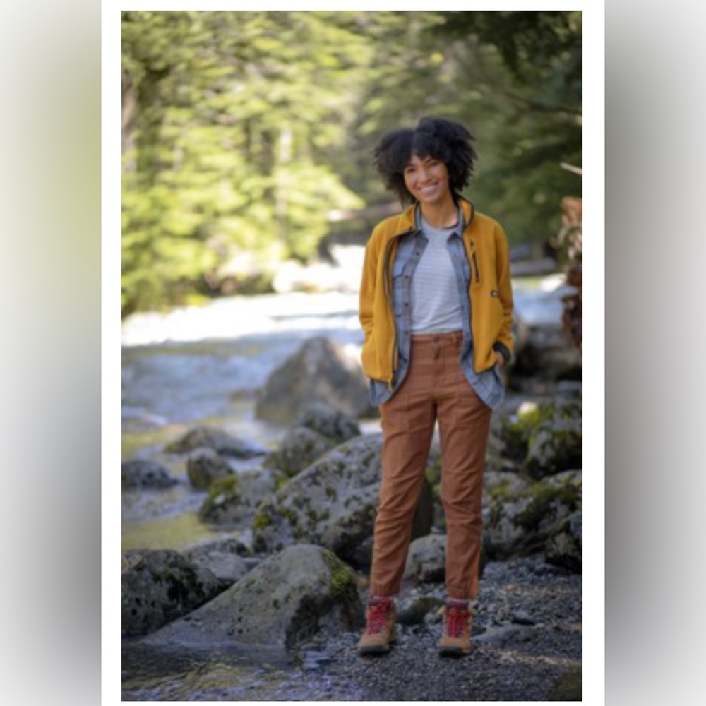 REI Rust Brown Track Pants